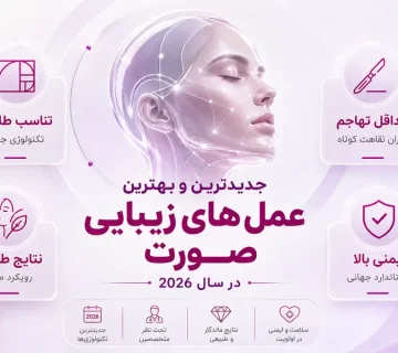 جدیدترین و بهترین عمل های زیبایی صورت در سال 2026