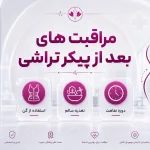 مراقبت های بعد از پیکر تراشی