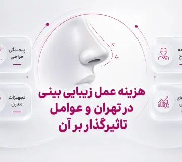 هزینه عمل زیبایی بینی در تهران و عوامل تاثیرگذار بر آن