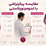 مقایسه پیکرتراشی با ابدومینوپلاستی