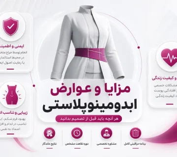 مزایا و عوارض ابدومینوپلاستی؛ بررسی فواید و خطرات عمل