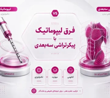 فرق لیپوماتیک با پیکرتراشی سه‌بعدی چیست؟ کدام بهتر است؟
