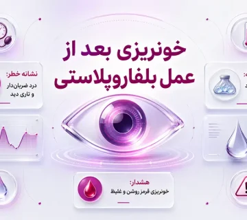خونریزی بعد از بلفاروپلاستی؛ چه زمانی طبیعی و چه زمانی خطرناک است؟