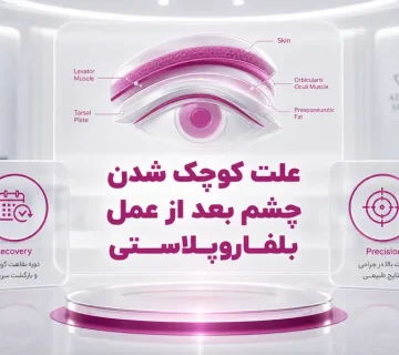 علت کوچک شدن چشم بعد از عمل بلفاروپلاستی چیست؟